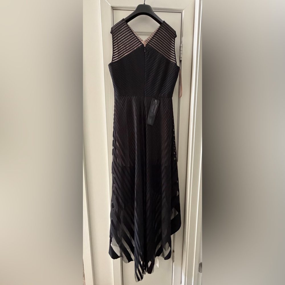 BCBGMaxAzria Black 2 layered gown/long dress - Picture 2 of 2